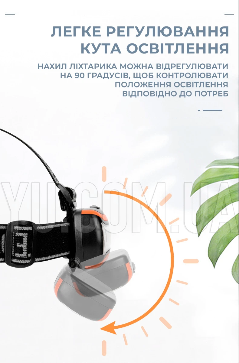 Налобний ліхтарик BL 2016 COB ліхтарик на батарейках Налобний ліхтарик BL 2016 COB ліхтарик на батарейках